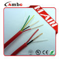 Feito na China de alta qualidade 1000ft vermelho FPL FPLR cctv 2 core Bare Copper fire fighting cable